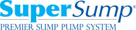Logo for our SuperSump® Pump System, available in Swift Current and other parts of Saskatchewan
