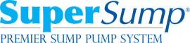 Logo for our SuperSump® Pump System, available in Swift Current and other parts of Saskatchewan