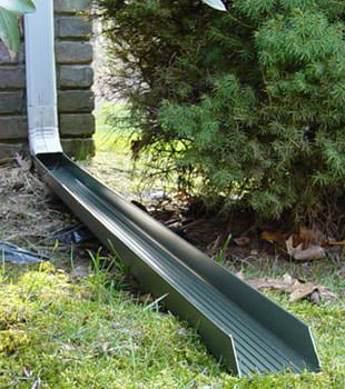 Gutter downspout extension installed in Englefield